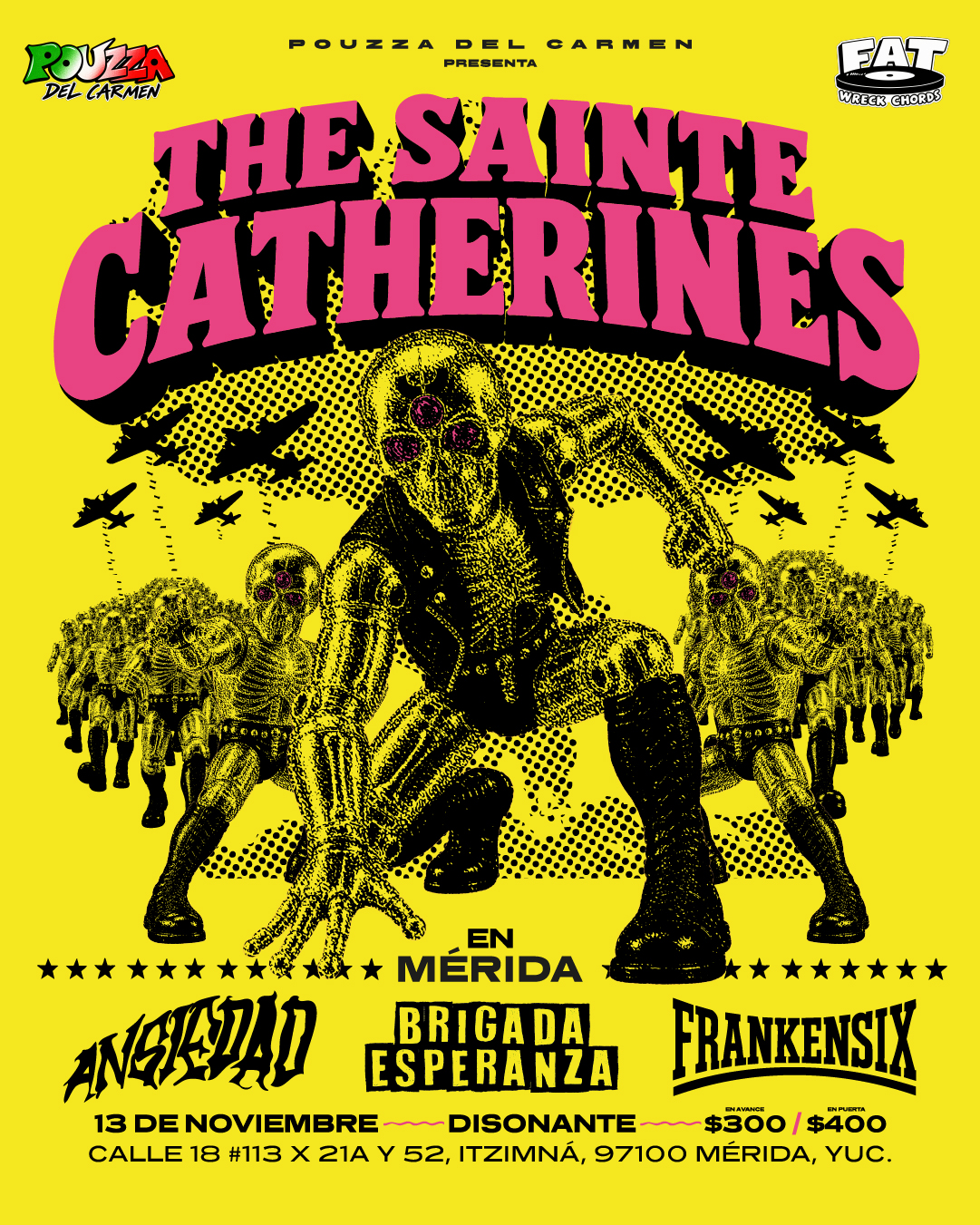 The Sainte Catherines en Mérida