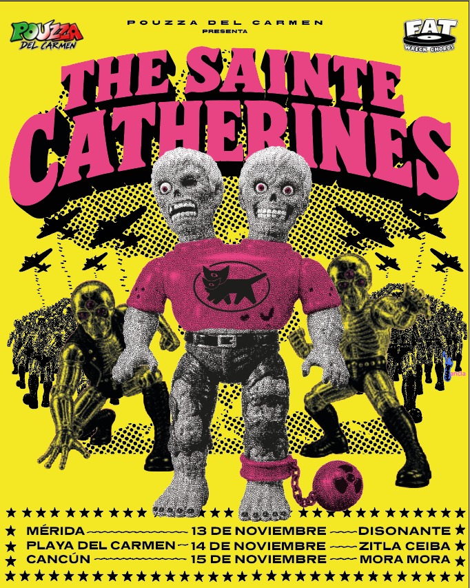 The Sainte Catherines — Mérida, Playa del Carmen, Cancún tour poster